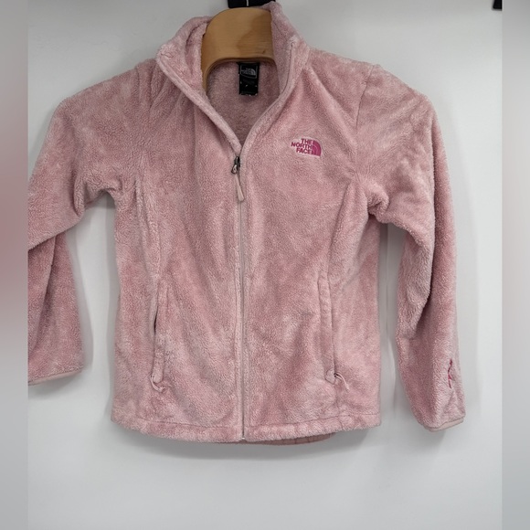 The North Face Jackets & Blazers - The North Face Women’s Size Medium Pink Faux Fur Full Zip Jacket Breast Cancer